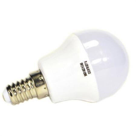 Лампа LED GL45 ECO 6W E14 6400K FOTON